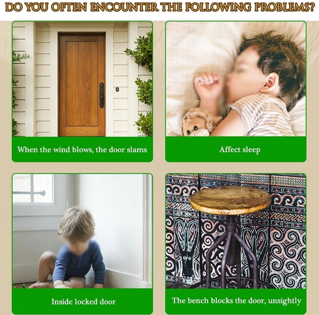 Door Stop Stopper Holder Easy to Store,Keep The Open