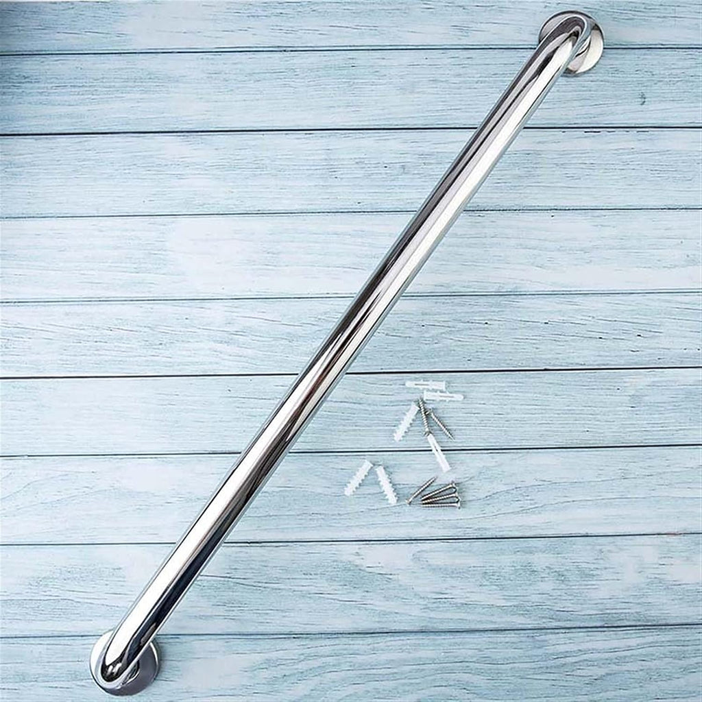 Handrail Safety Anti Slip Handle 30/40/50/60Cm Bathroom Tub Hand Grip Stainless Steel Safety Toilet Support Disability Aid Grab Bar Handle Towel Rack Assist Bath Handle/25X500Mm (25X400Mm)