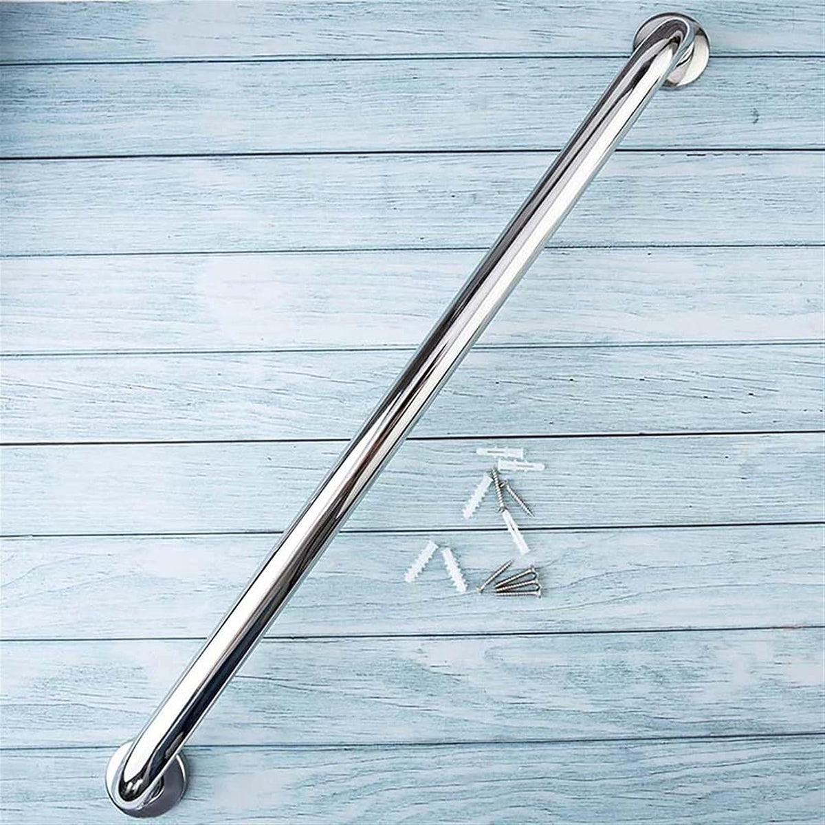 Handrail Safety Anti Slip Handle 30/40/50/60Cm Bathroom Tub Hand Grip Stainless Steel Safety Toilet Support Disability Aid Grab Bar Handle Towel Rack Assist Bath Handle/25X500Mm (25X600Mm)