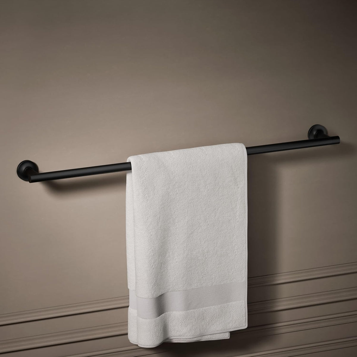 Kohler 14437-BL Purist® 30' Towel bar, Matte Black