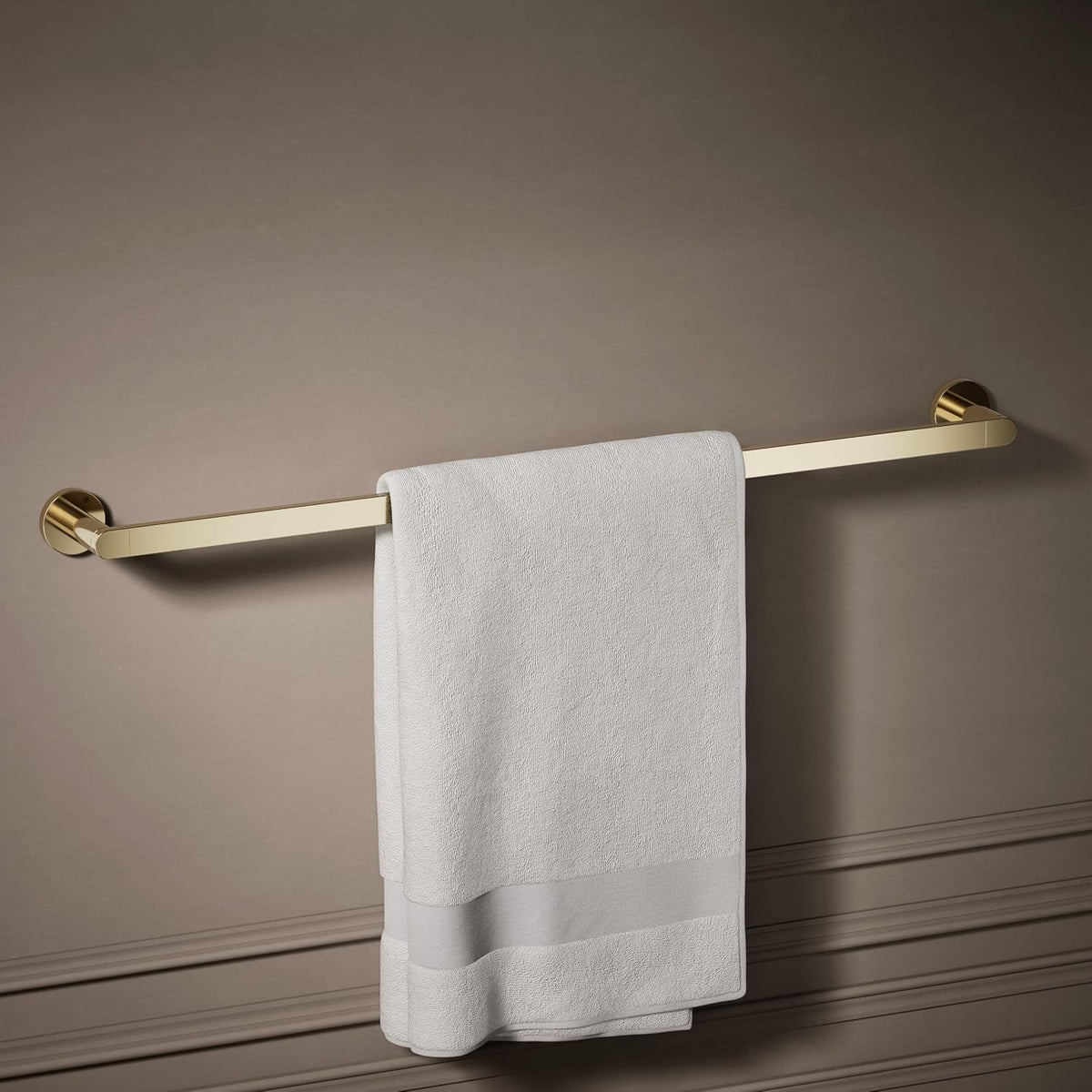 Kohler 73143-AF Composed® 30' Towel bar, Vibrant French Gold