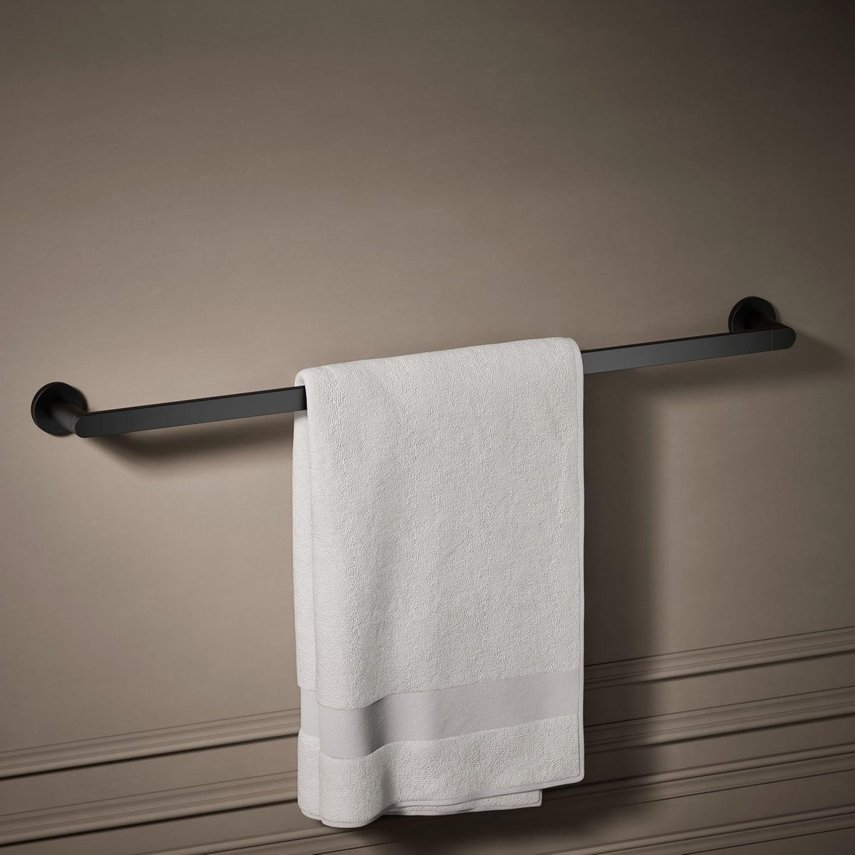 Kohler 73143-BL Composed® 30' Towel bar, Matte Black