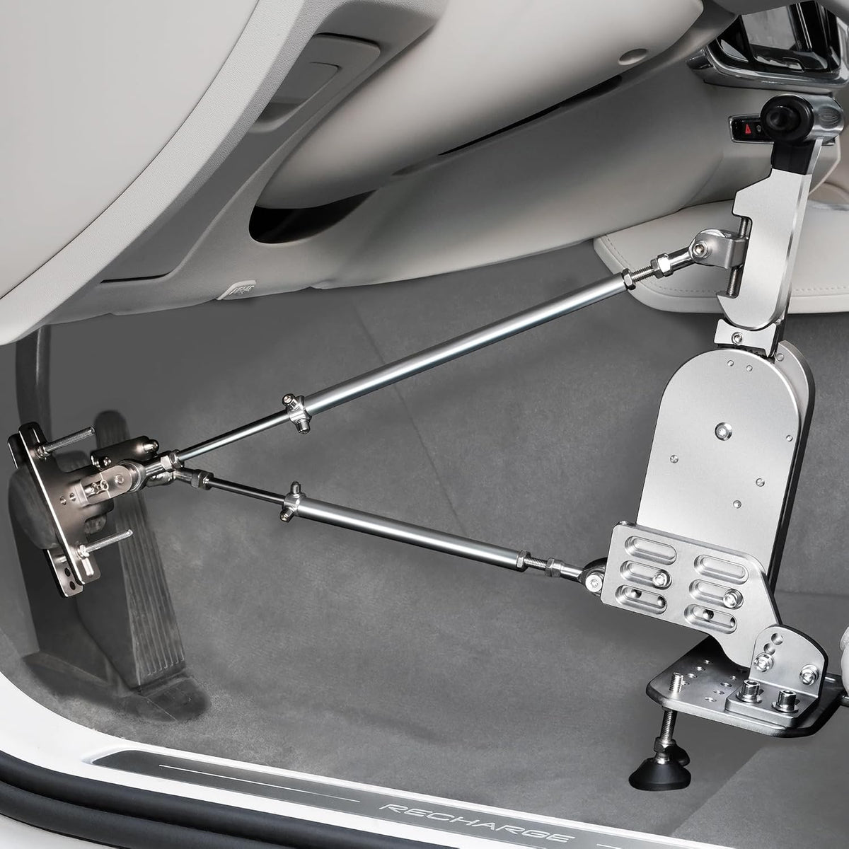 Handicap Drivers Fixed Hand Controls Permanent Device, Driving Hand Controls Car Pedal Assist Controls
