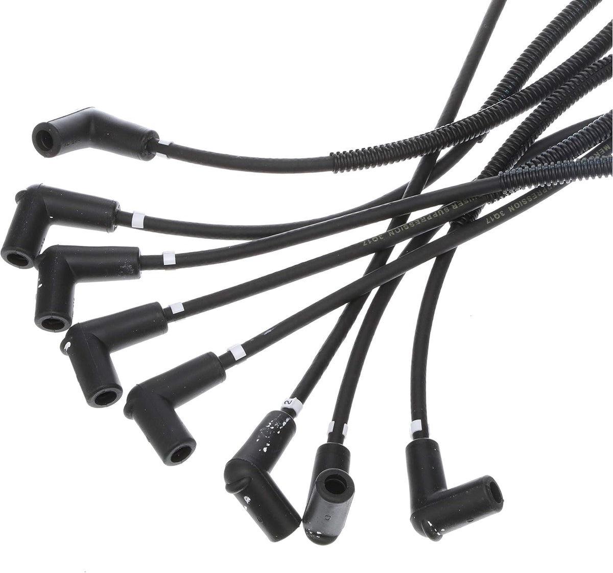 Quicksilver 899329A09 Spark Plug Wire Kit for 8.2L MerCruiser Stern Drive or Inboard Engines - 2010 and Newer