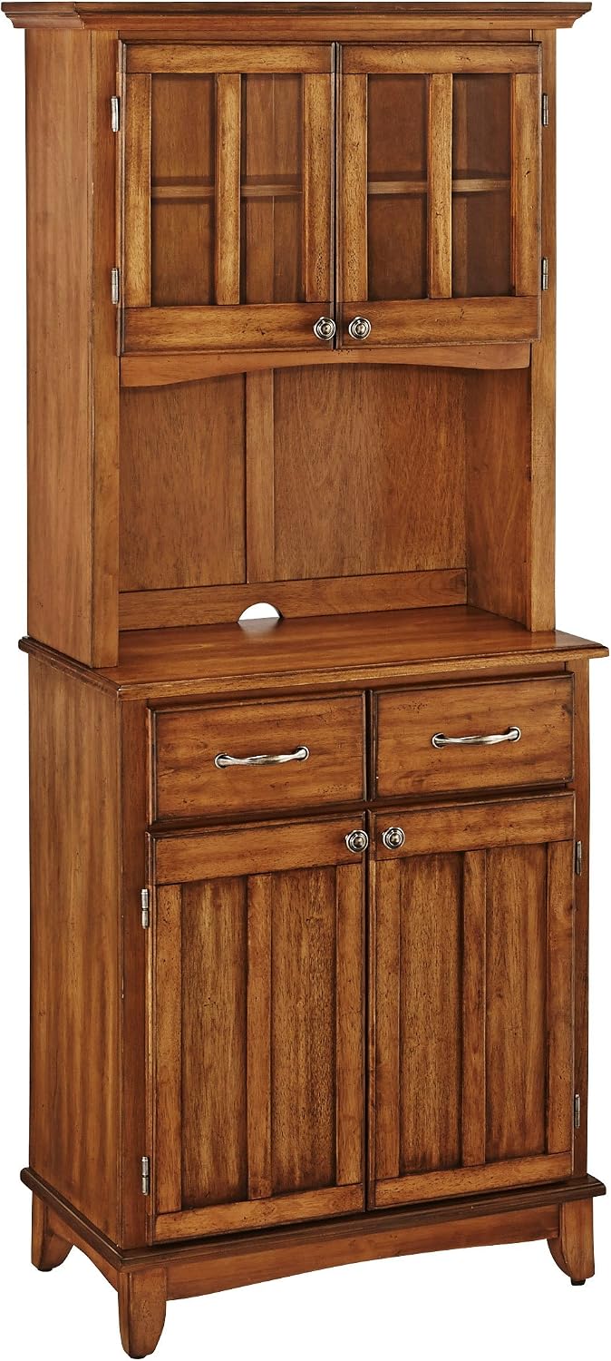 homestyles Buffet Of Buffets Brown Buffet with Hutch