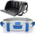 Skil-Care Gait Belt with Handles + Comfort Foot Cradle, Elderly Transfer Aid and Footrest Support Bundle, Physical Therapy and Mobility Equipment for Wheelchairs, Models 252220 & 703410