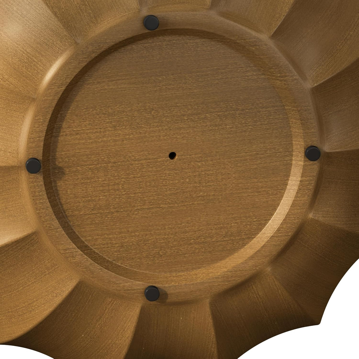 ø35.43'' Faux Stone Coffee Table for Living Room & Outdoor, Faux Concrete Cement Round Circle Drum Coffee Table, MGO Material for Waterproof, No Assembly, Wood